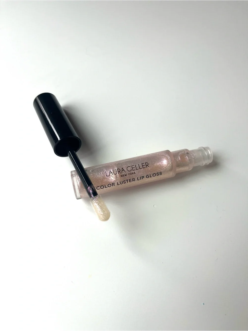 LAURA GELLER Color Luster Lip Gloss, Diamond Dust, Shimmer
